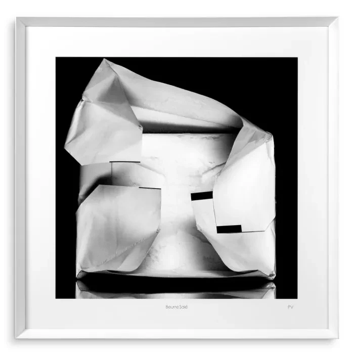 Картина Philippe Vogelenzang - Beurre Salé White wooden frame | clear g