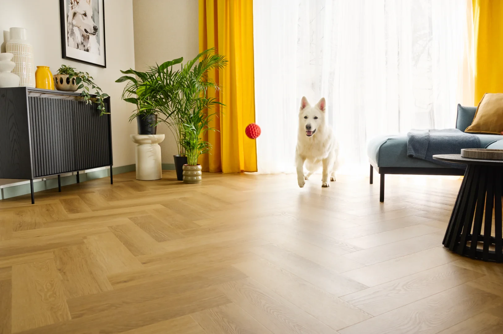 Кварцвиниловая плитка Arbiton Amaron Herringbone EIR - Дуб Менор - 5mm/0.55mm