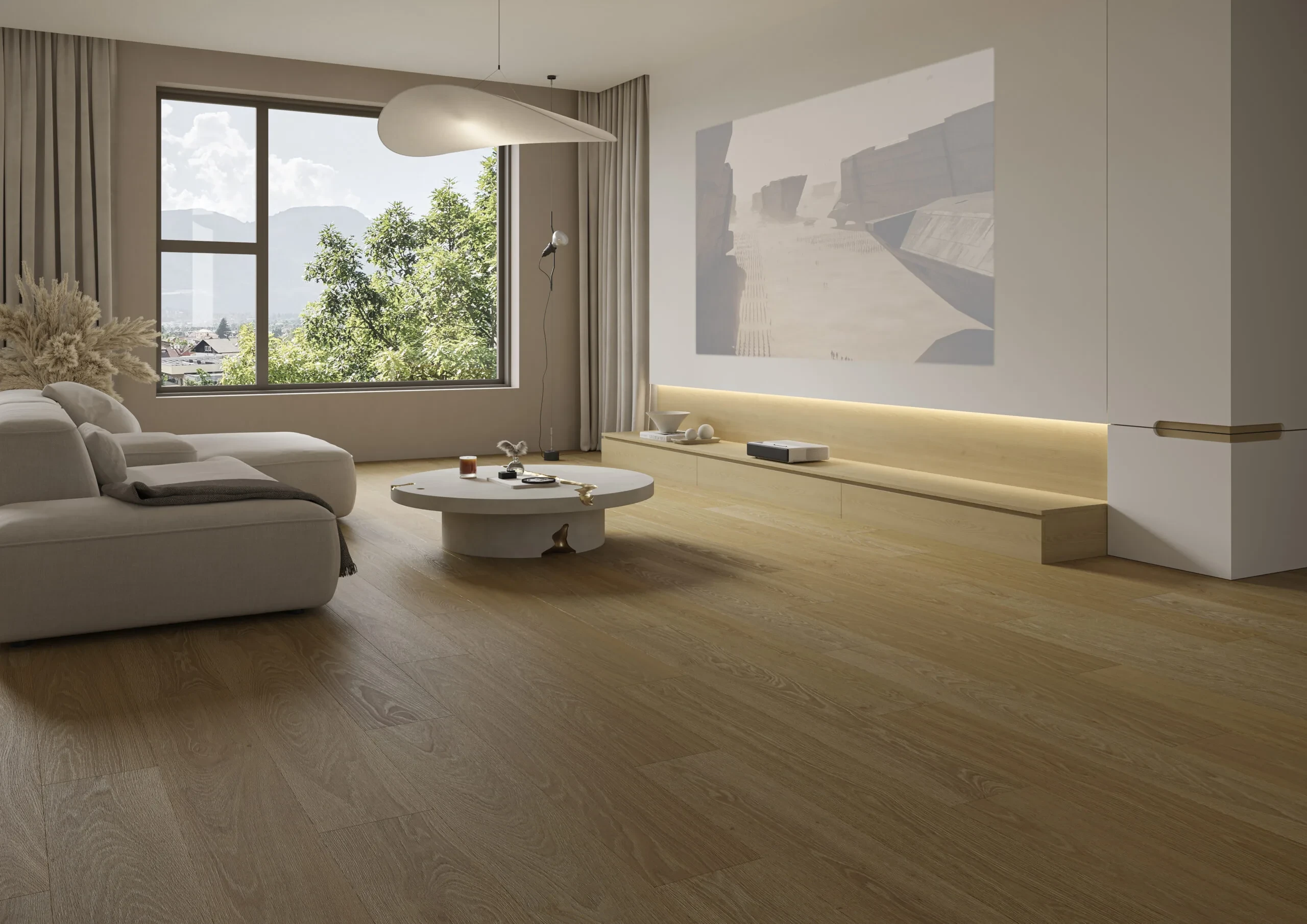 Виниловый пол Дуб Gold