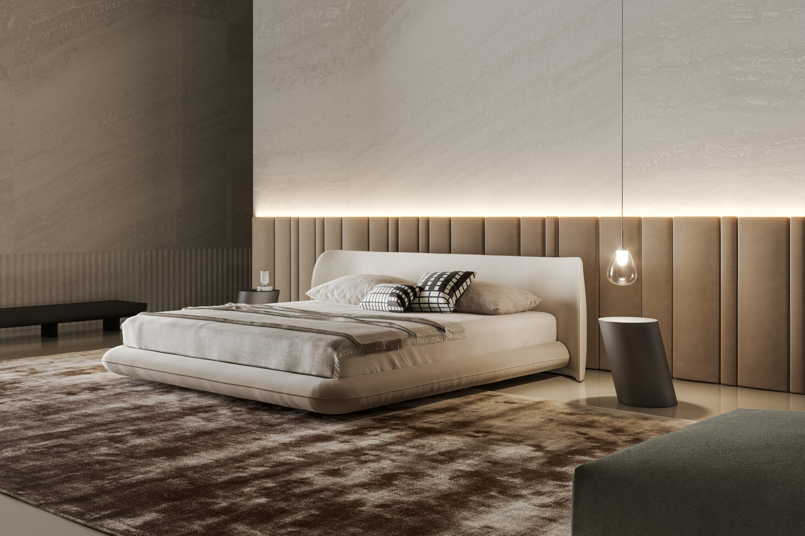 Двухспальная кровать Nubo