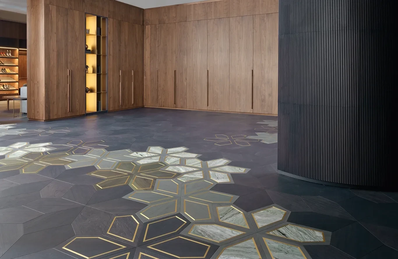 Паркетная доска модуль Azalea