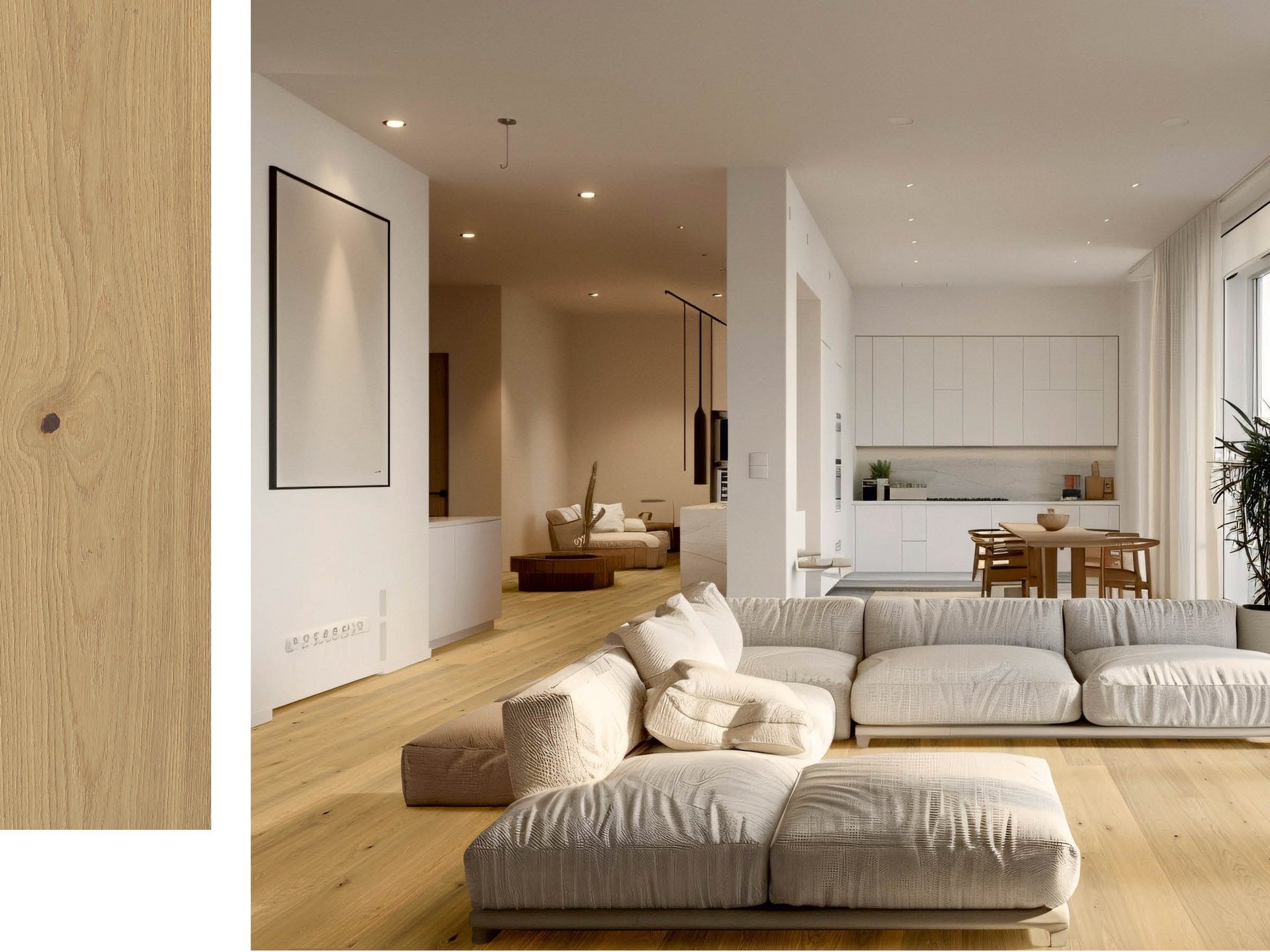 Паркетная доска Scheucher дуб БАГАМЫ