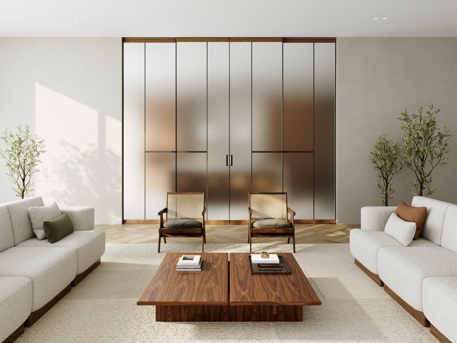 Стеклянные двери Сёдзи