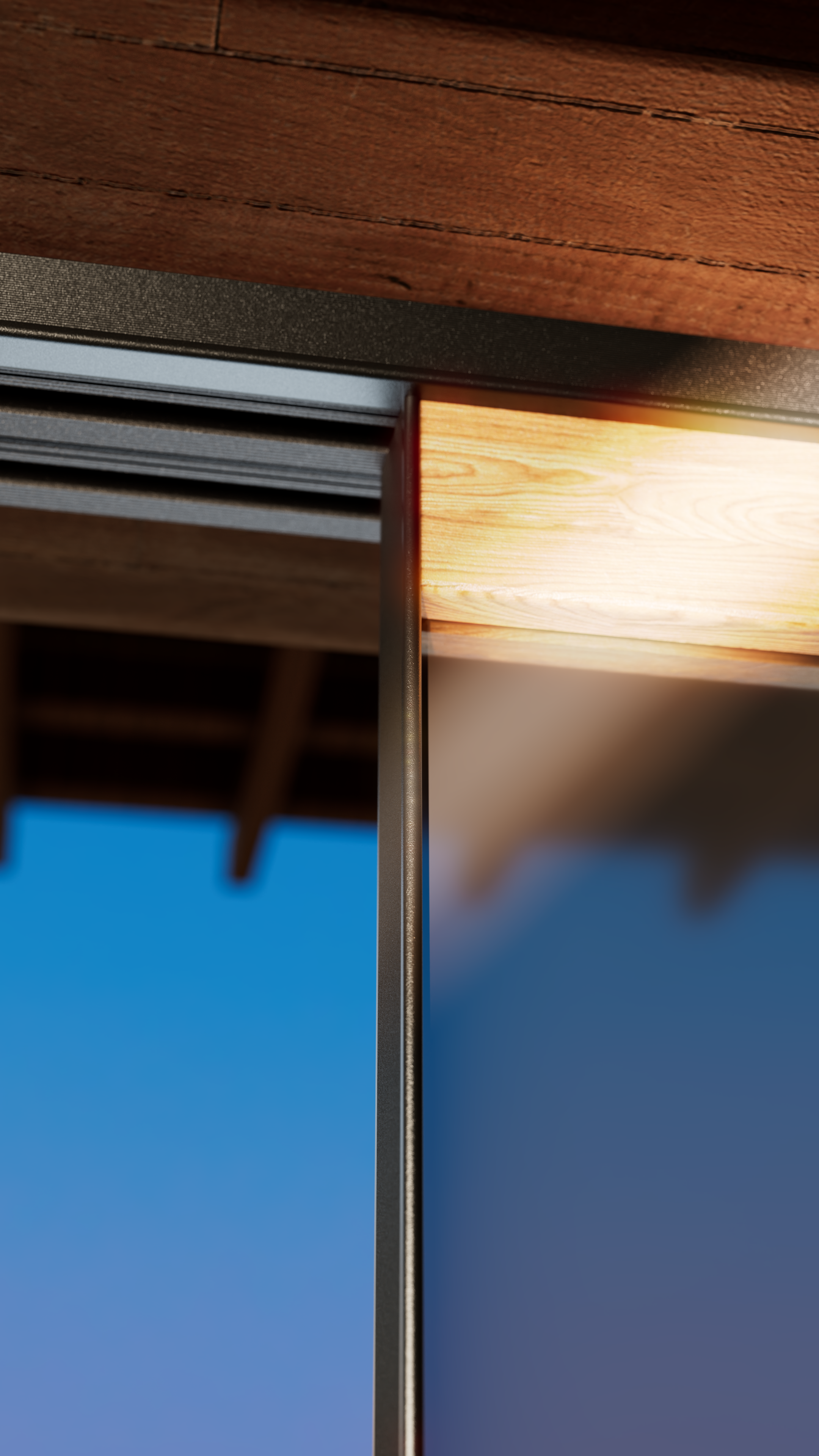 Стеклянные двери Сёдзи