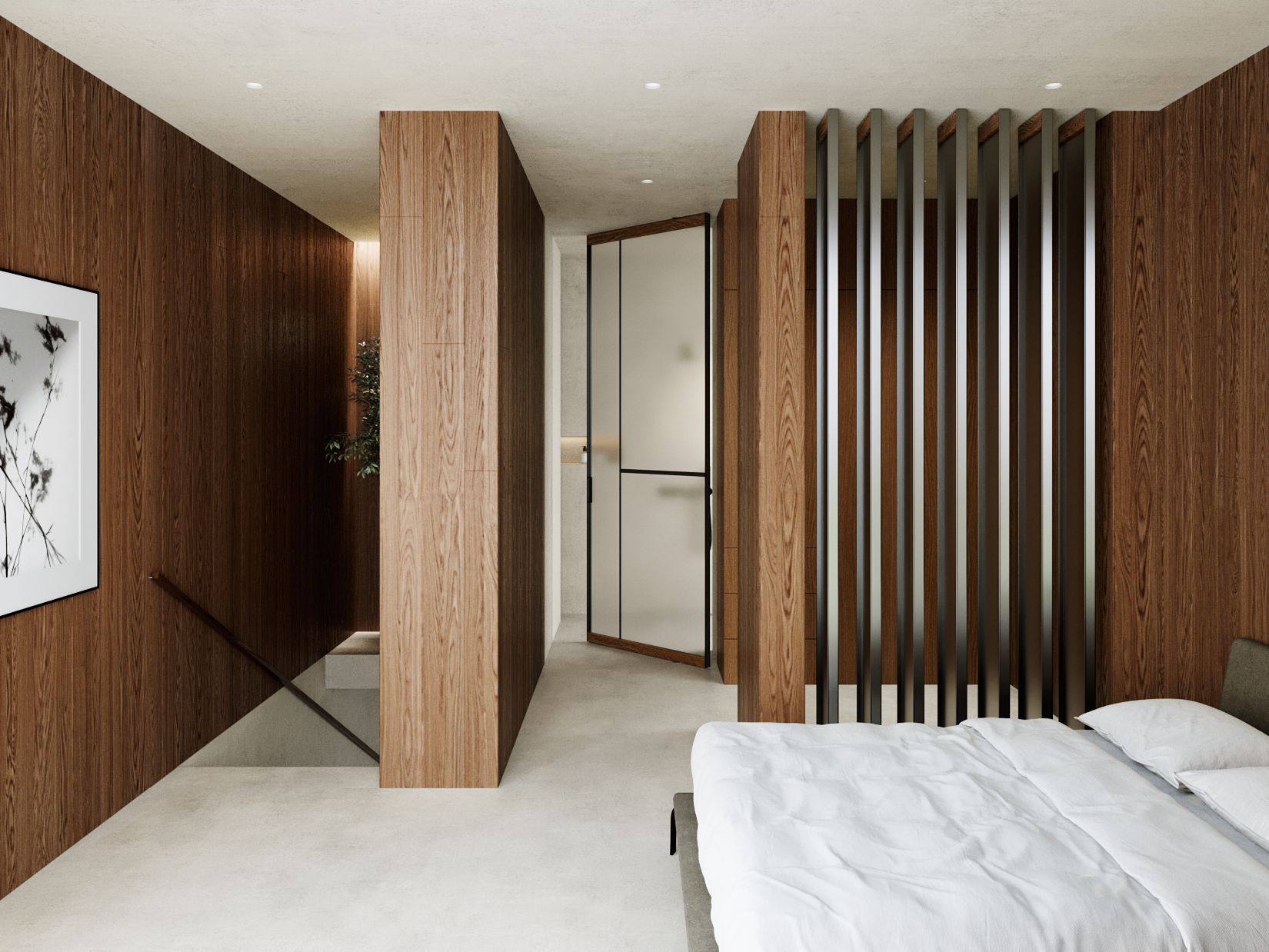 Стеклянные двери Сёдзи