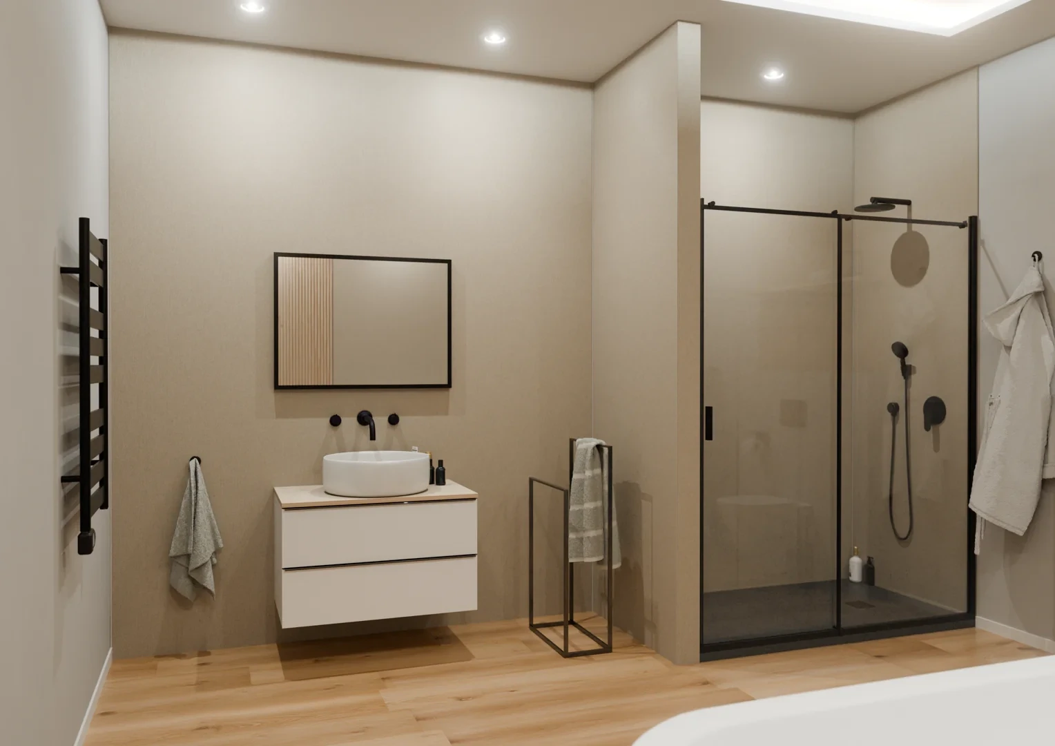 Стеновые панели MODEE Mineral Slabs – Tweed Sand