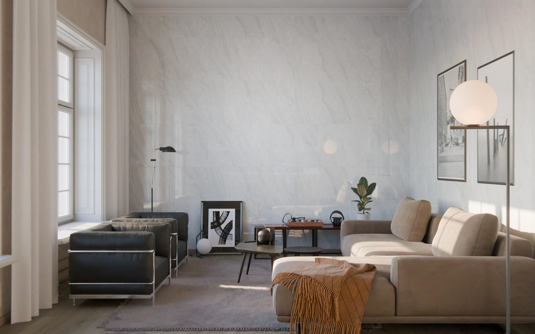 Стеновые панели MODEE Mineral Walls – Alpina Mist