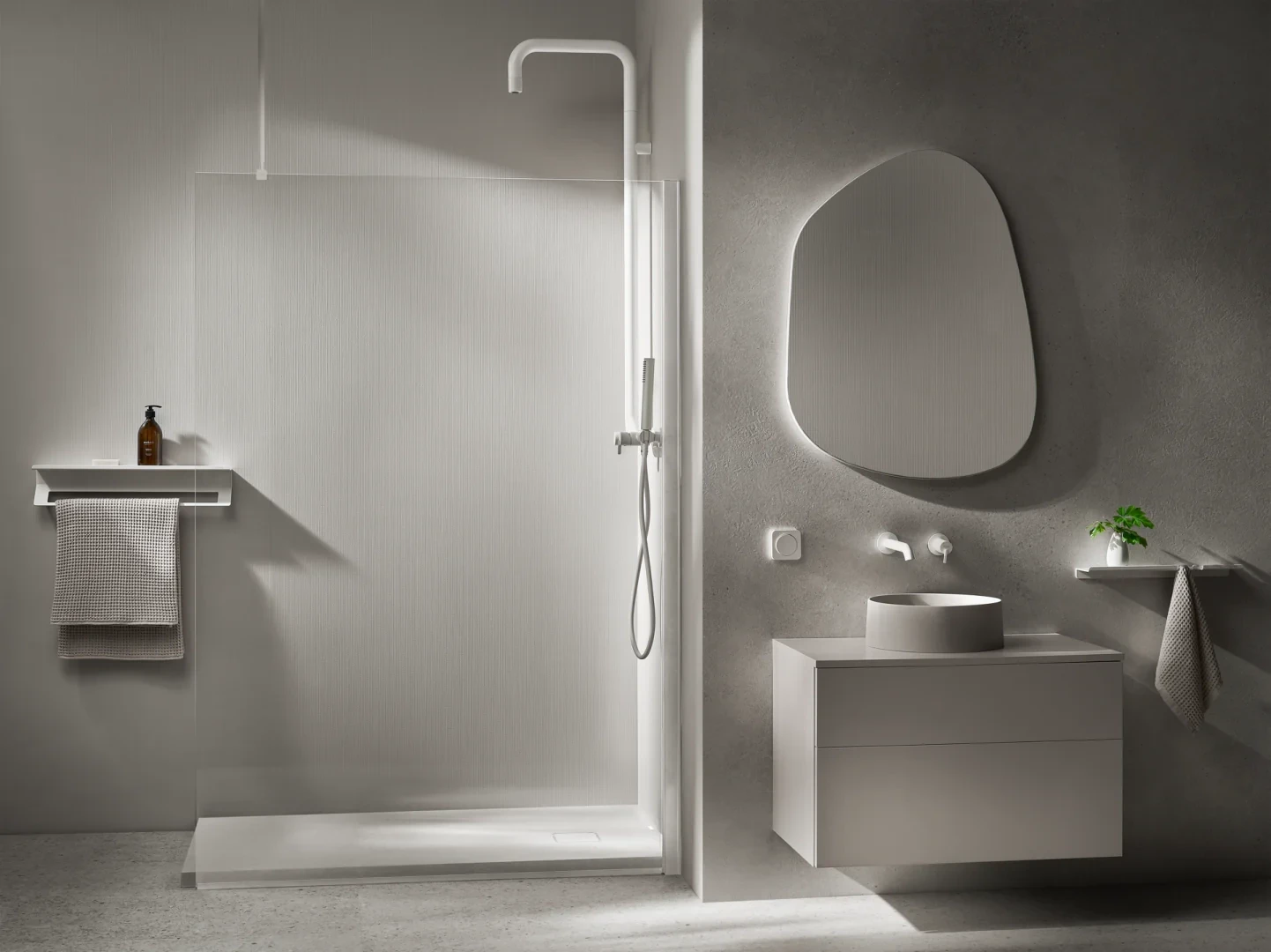 Стеновые панели MODEE Mineral Slabs – Mono Grey