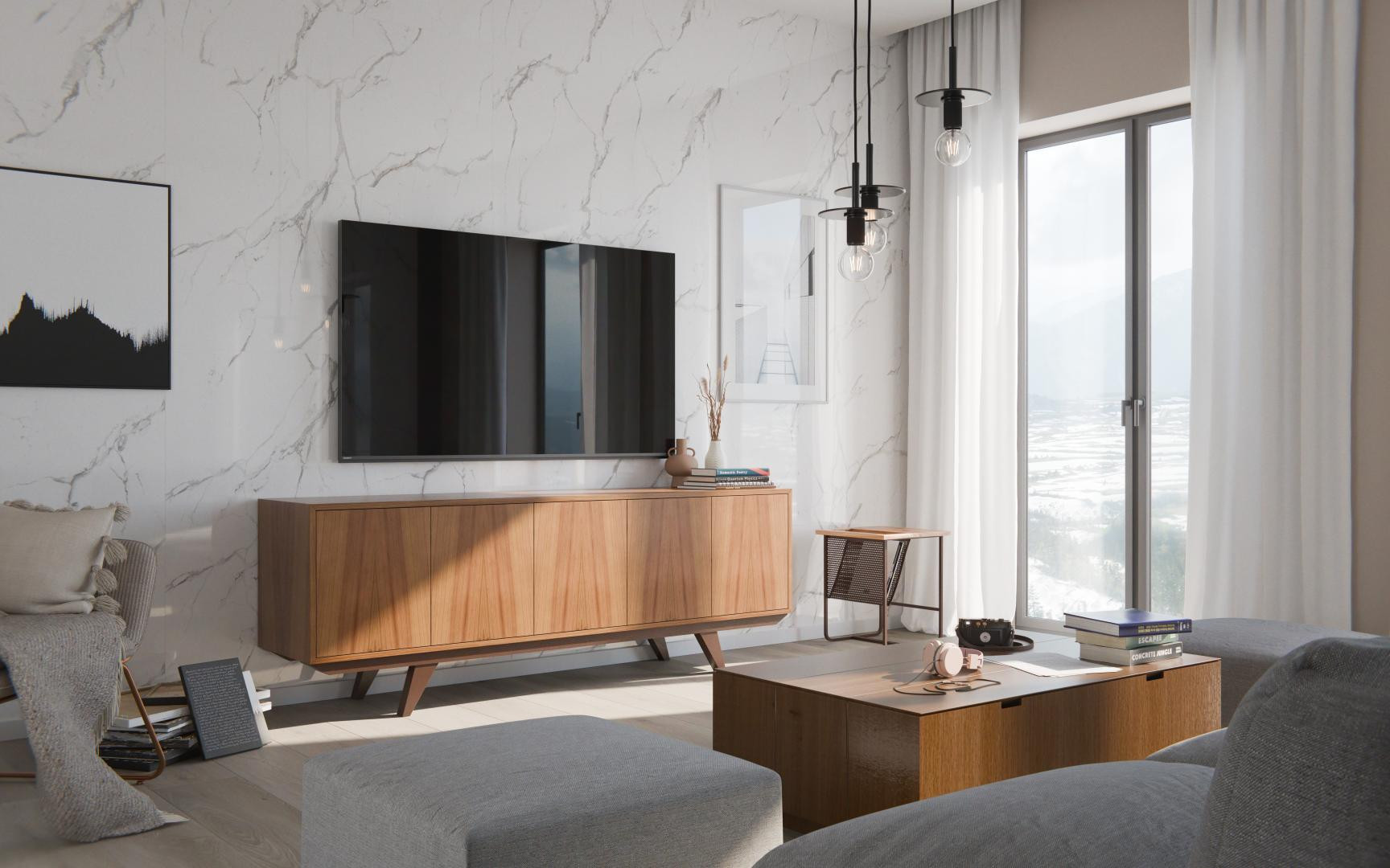 Стеновые панели MODEE Mineral Walls – Pietra Santa White