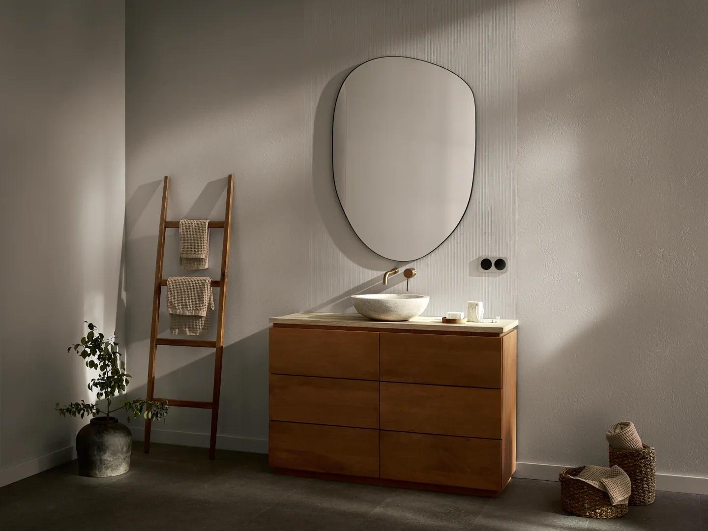 Стеновые панели MODEE Mineral Slabs – Mono Cashmere