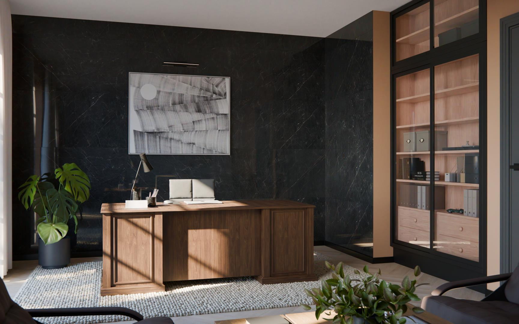 Стеновые панели MODEE Mineral Walls - Monreale Black