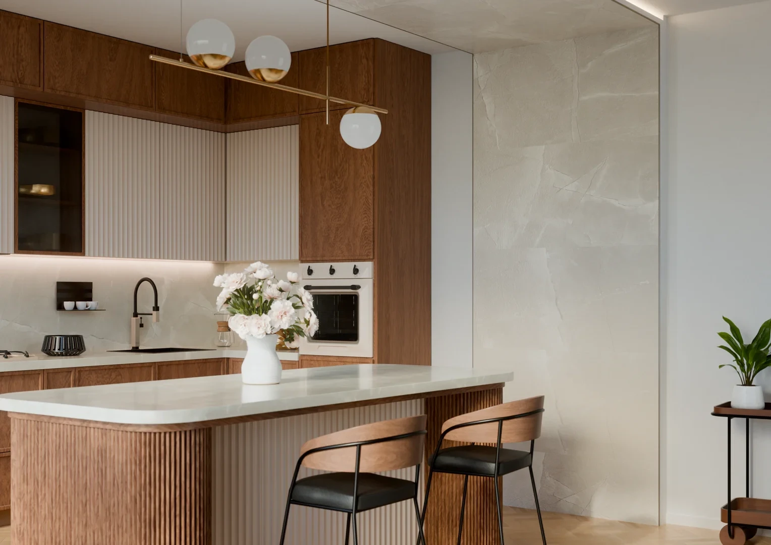 Стеновые панели MODEE Mineral Tiles – Monza White