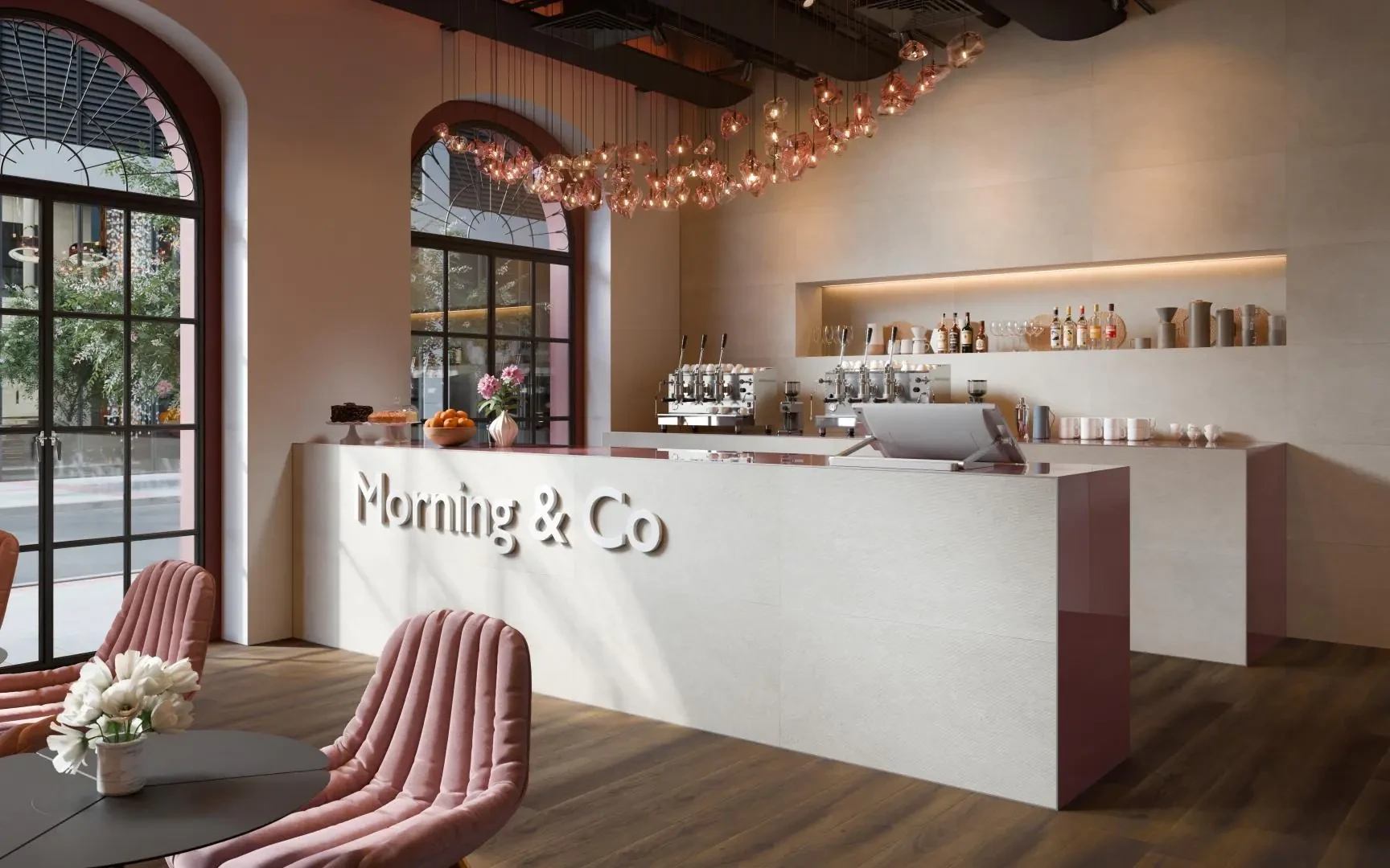 Стеновые панели MODEE Mineral Tiles – Massi White