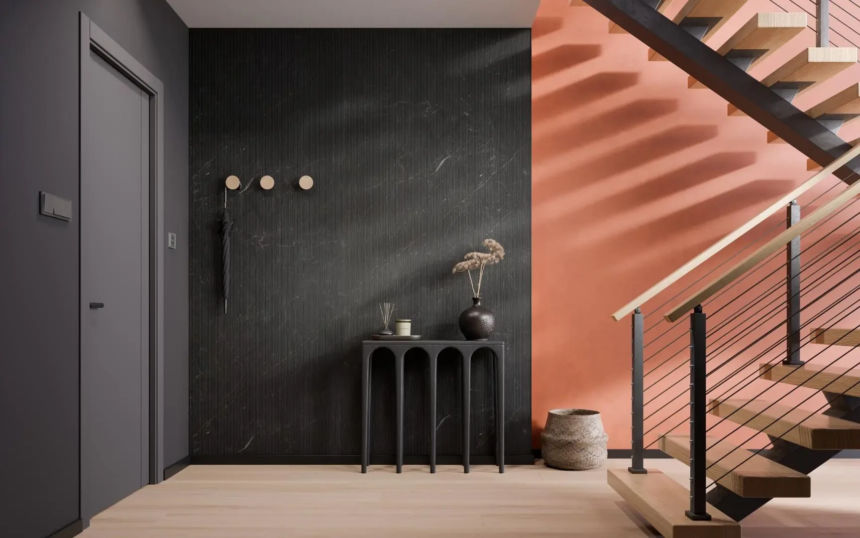 Стеновые панели MODEE Mineral Slabs – Monreale Black