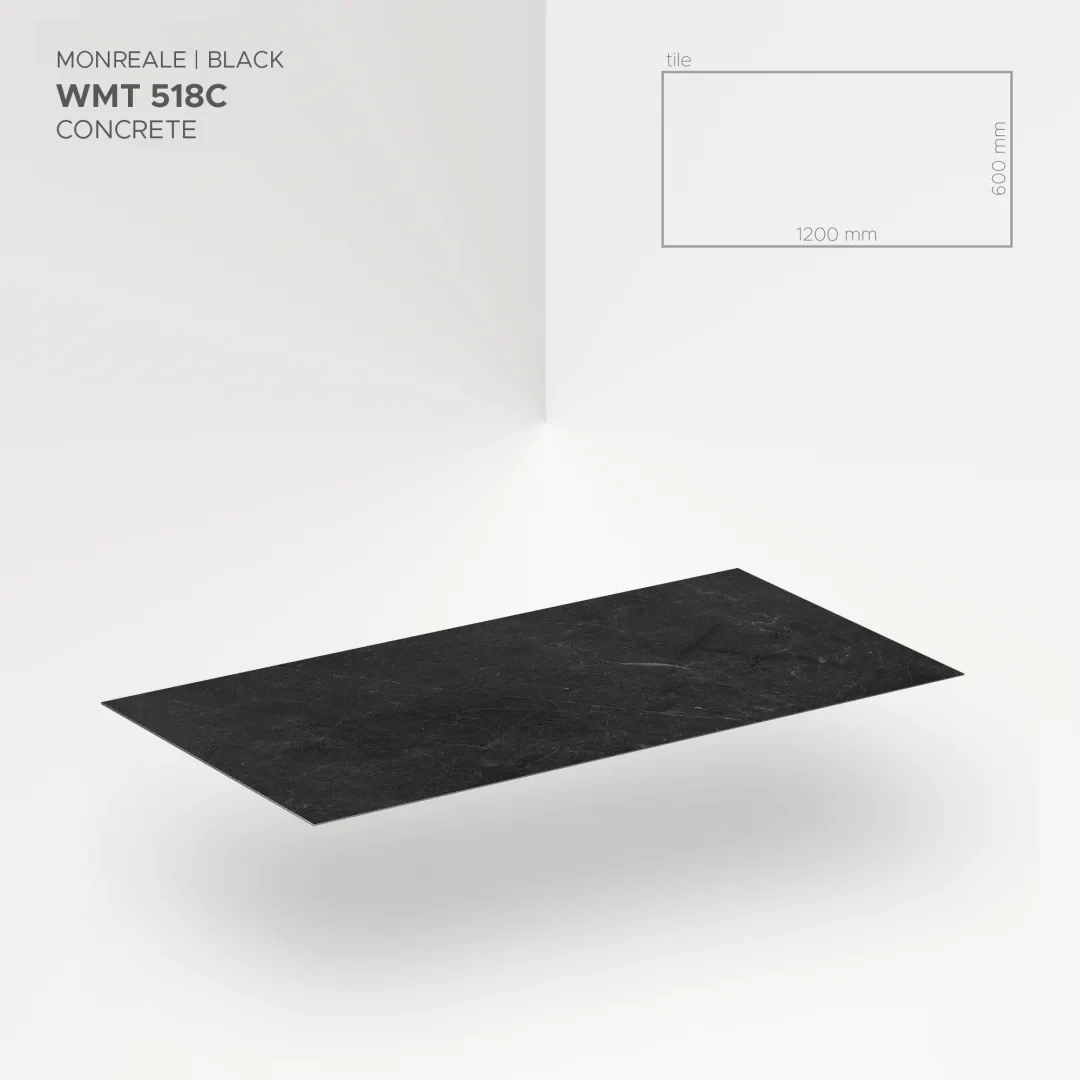 Стеновые панели MODEE Mineral Tiles – Monreale Black