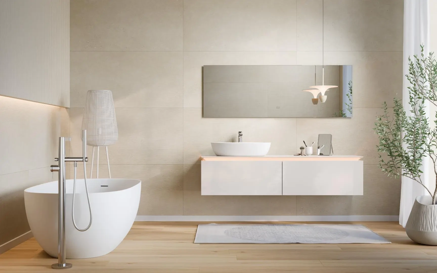 Стеновые панели MODEE Mineral Tiles – Massi Sand