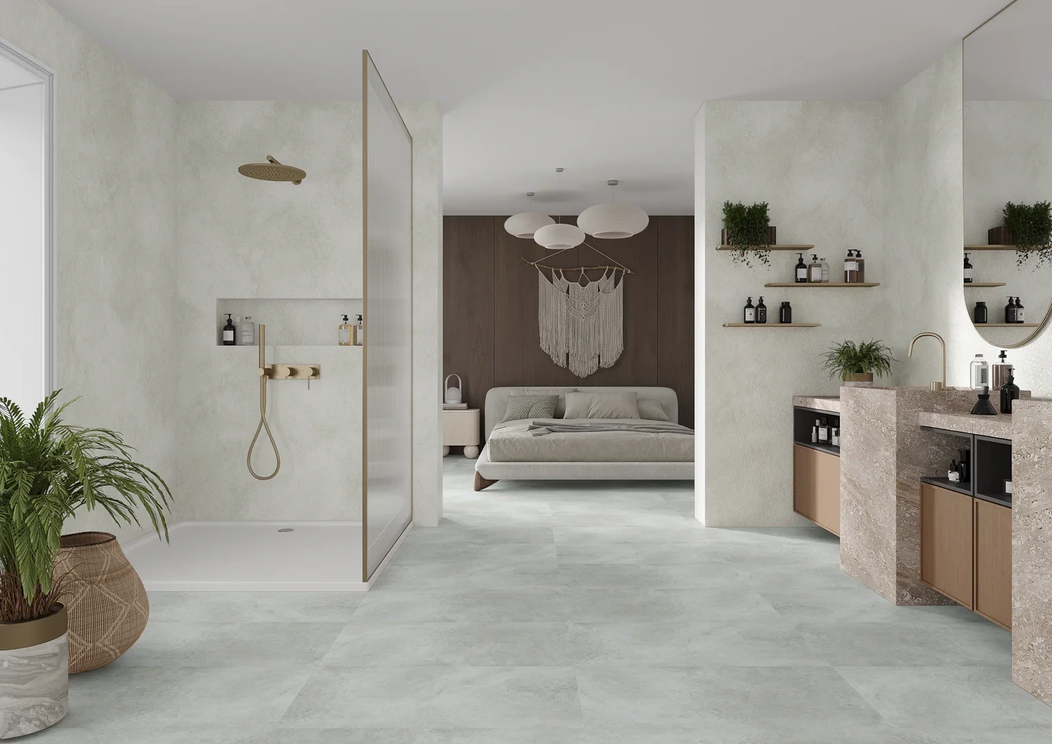 Стеновые панели MODEE Mineral Slabs – Zenith Grey