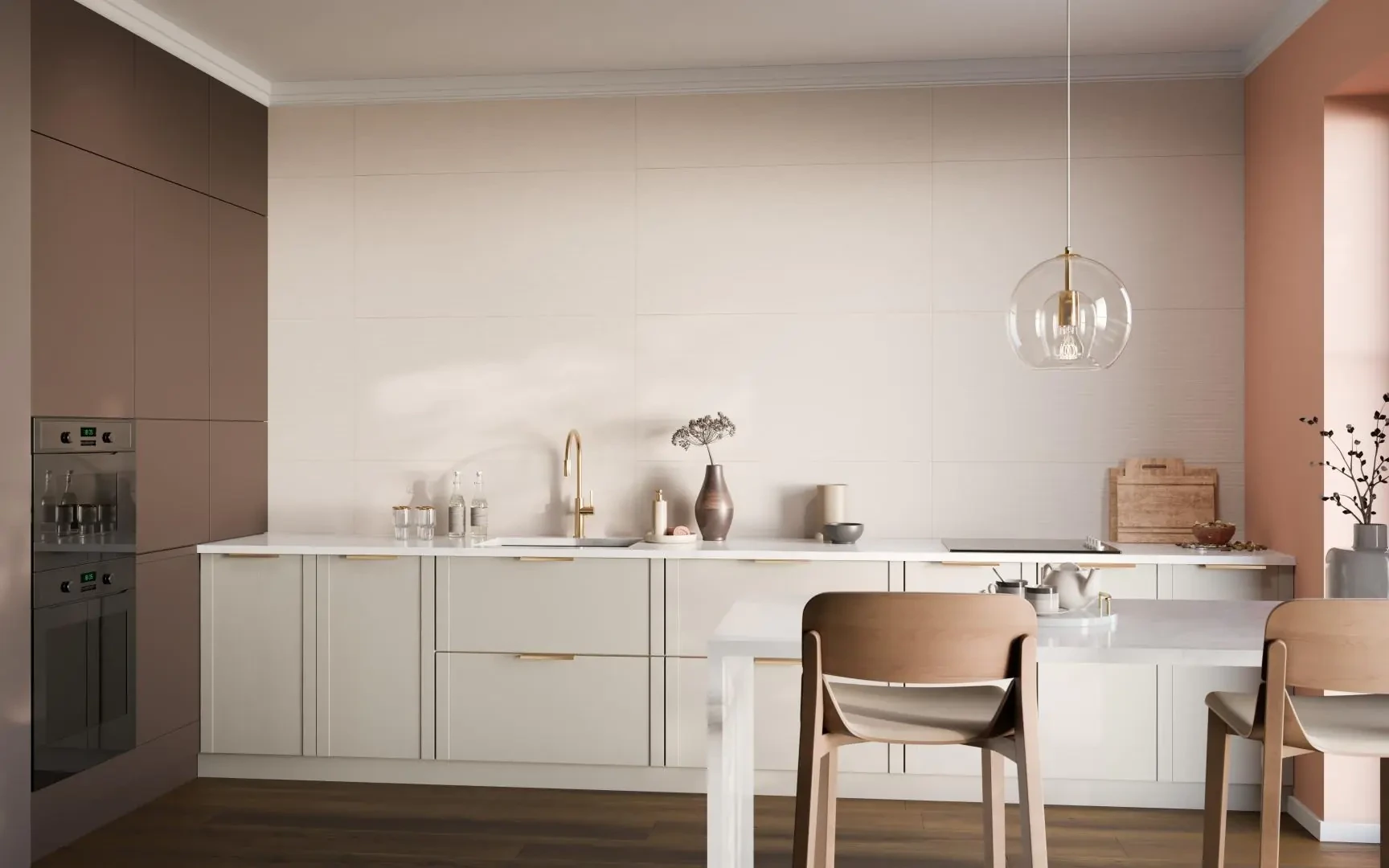 Стеновые панели MODEE Mineral Tiles – Mono Grey