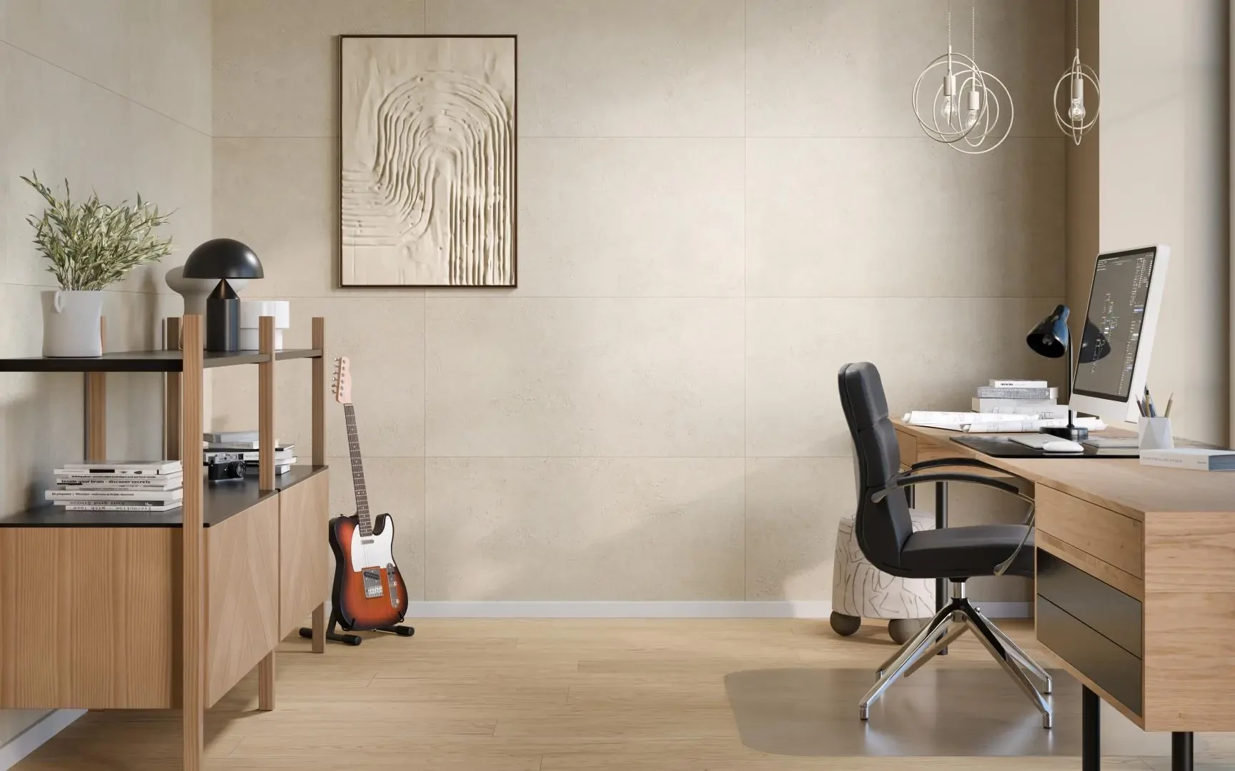 Стеновые панели MODEE Mineral Tiles – Massi Sand