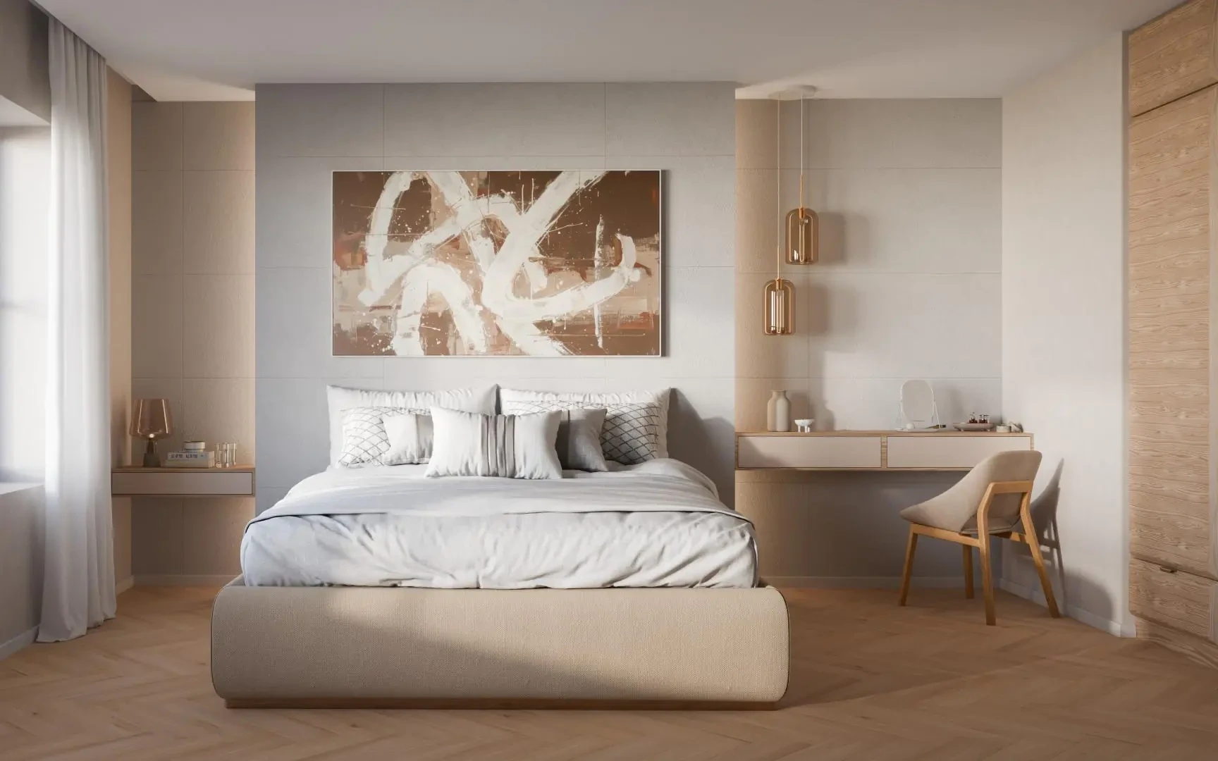 Стеновые панели MODEE Mineral Tiles – Mono Grey