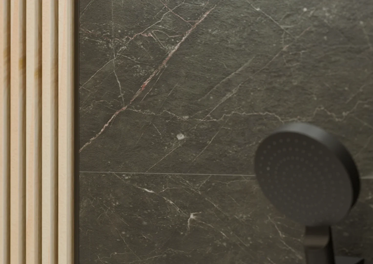 Стеновые панели MODEE Mineral Tiles – Monreale Black